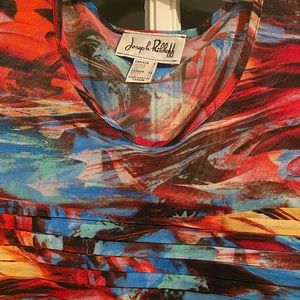 JOSEPH Ribkoff Multicoloured Cap Sleeve Dress Size 8